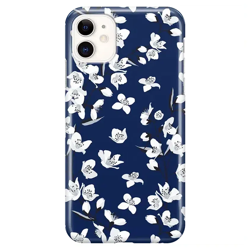 Flash Sale Floral Forest | Navy Cherry Blossom Floral Case  Almost Sold Out!