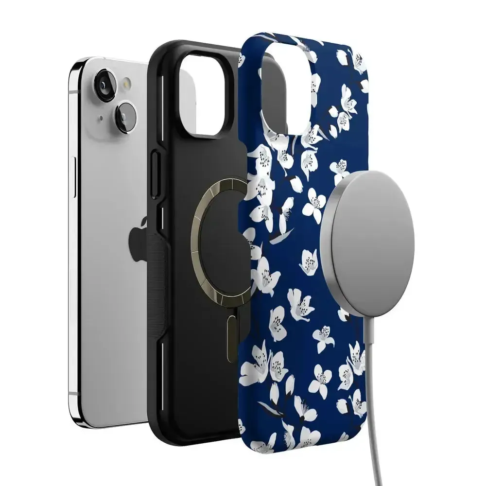 Flash Sale Floral Forest | Navy Cherry Blossom Floral Case  Almost Sold Out!