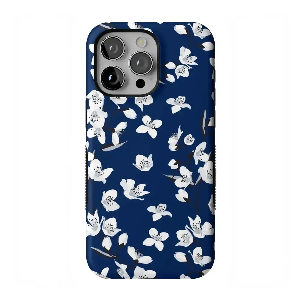Flash Sale Floral Forest | Navy Cherry Blossom Floral Case  Almost Sold Out!