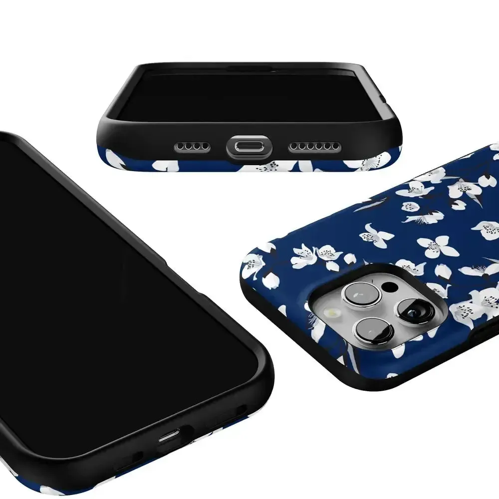 Flash Sale Floral Forest | Navy Cherry Blossom Floral Case  Almost Sold Out!