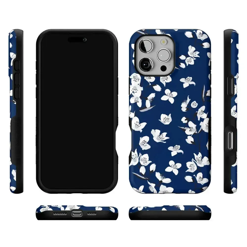 Flash Sale Floral Forest | Navy Cherry Blossom Floral Case  Almost Sold Out!