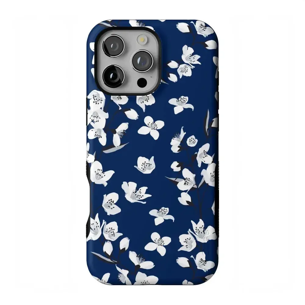 Flash Sale Floral Forest | Navy Cherry Blossom Floral Case  Almost Sold Out!