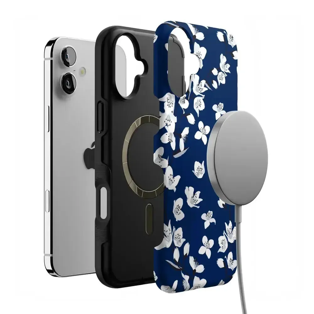 Flash Sale Floral Forest | Navy Cherry Blossom Floral Case  Almost Sold Out!