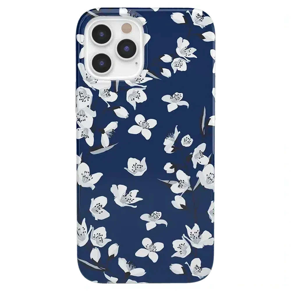 Flash Sale Floral Forest | Navy Cherry Blossom Floral Case  Almost Sold Out!