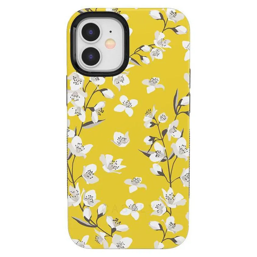 Flash Sale! Floral Forest | Yellow Cherry Blossom Floral Case  Last Few Pieces!
