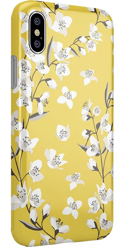 Flash Sale! Floral Forest | Yellow Cherry Blossom Floral Case  Last Few Pieces!