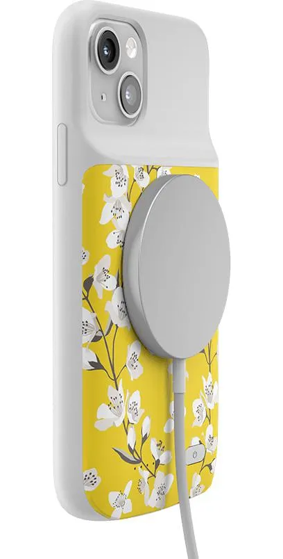 Flash Sale! Floral Forest | Yellow Cherry Blossom Floral Case  Last Few Pieces!