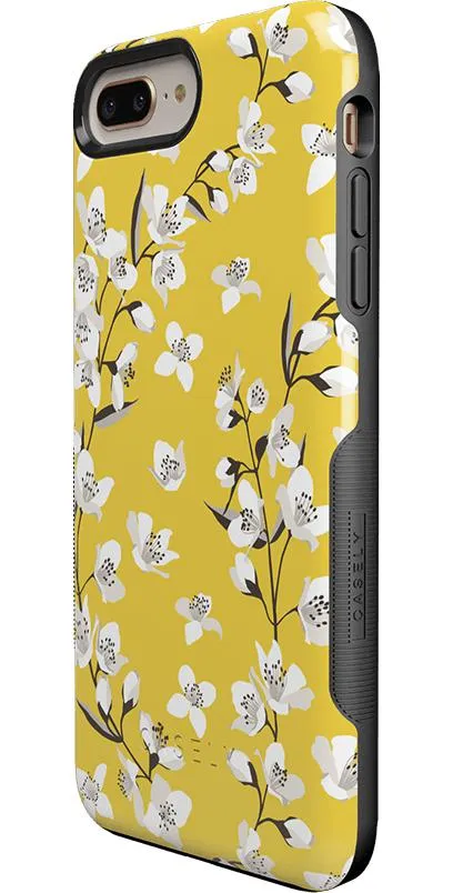 Flash Sale! Floral Forest | Yellow Cherry Blossom Floral Case  Last Few Pieces!