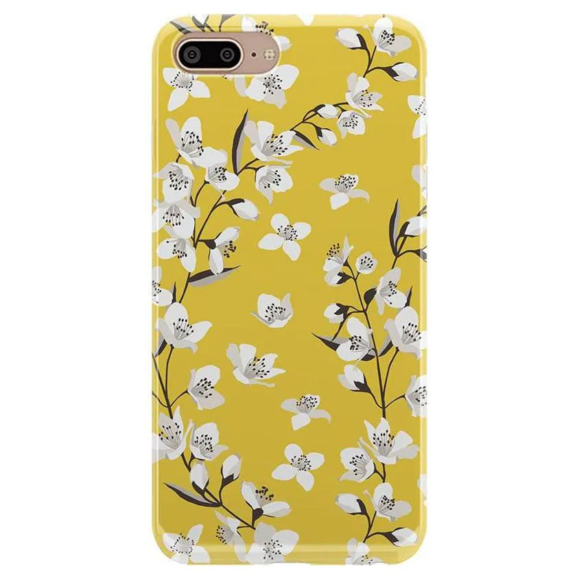 Flash Sale! Floral Forest | Yellow Cherry Blossom Floral Case  Last Few Pieces!