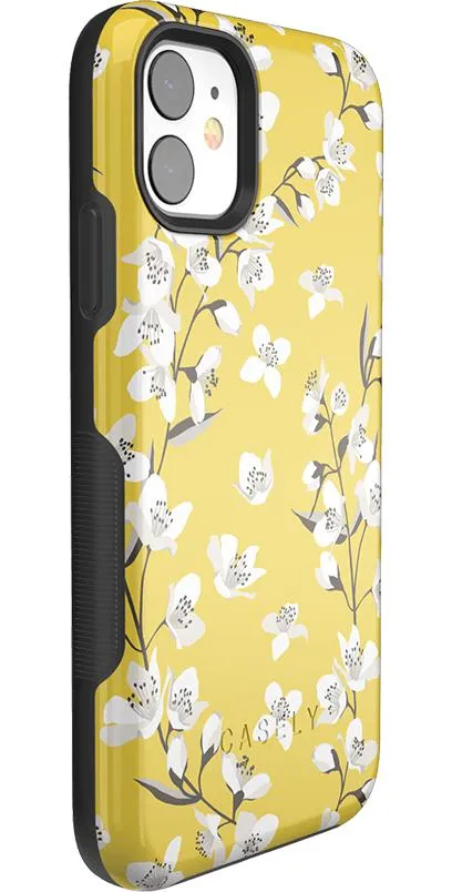 Flash Sale! Floral Forest | Yellow Cherry Blossom Floral Case  Last Few Pieces!