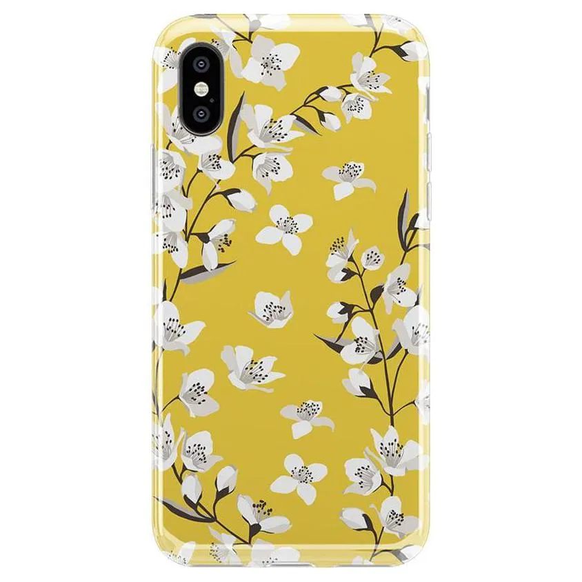 Flash Sale! Floral Forest | Yellow Cherry Blossom Floral Case  Last Few Pieces!