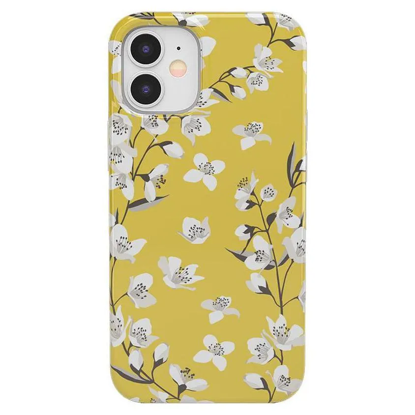 Flash Sale! Floral Forest | Yellow Cherry Blossom Floral Case  Last Few Pieces!