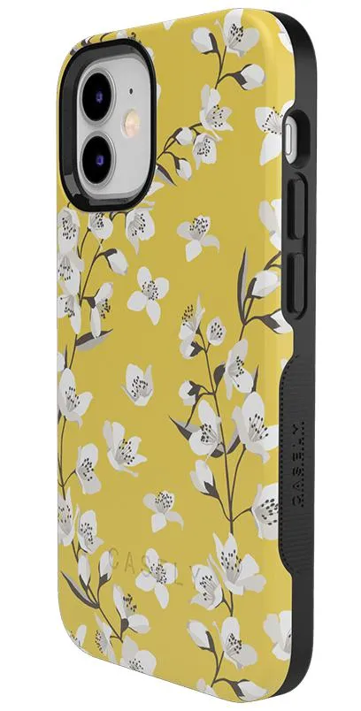 Flash Sale! Floral Forest | Yellow Cherry Blossom Floral Case  Last Few Pieces!
