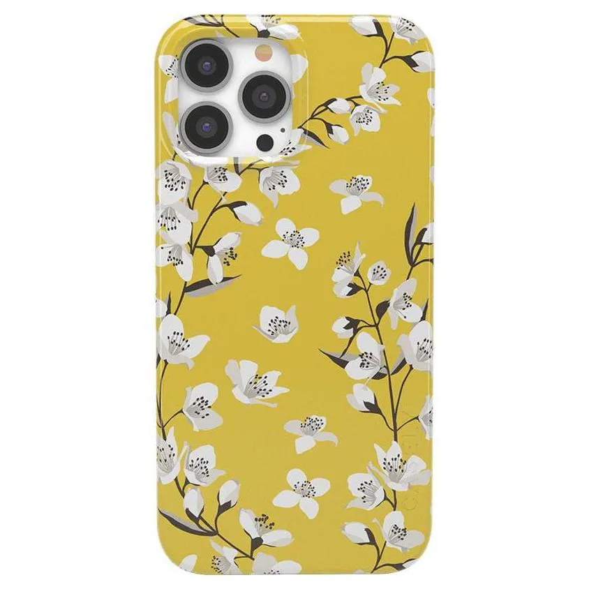 Flash Sale! Floral Forest | Yellow Cherry Blossom Floral Case  Last Few Pieces!