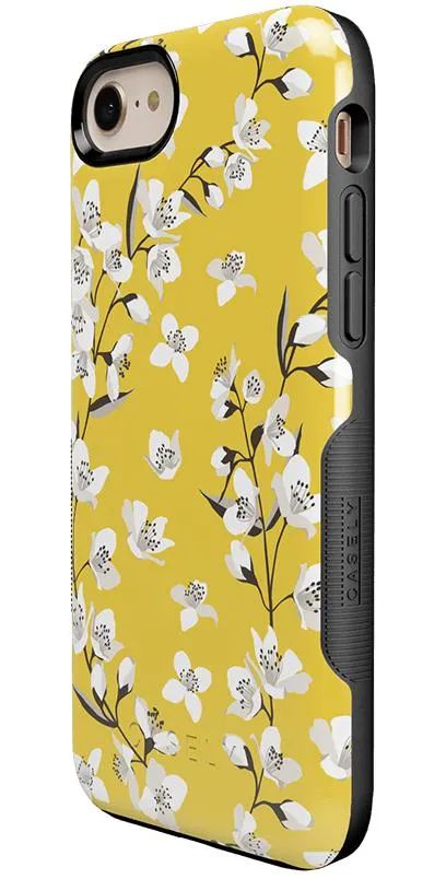 Flash Sale! Floral Forest | Yellow Cherry Blossom Floral Case  Last Few Pieces!