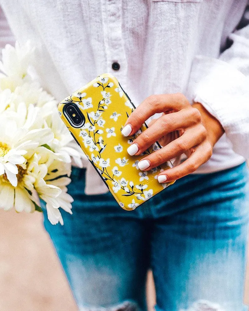 Flash Sale! Floral Forest | Yellow Cherry Blossom Floral Case  Last Few Pieces!