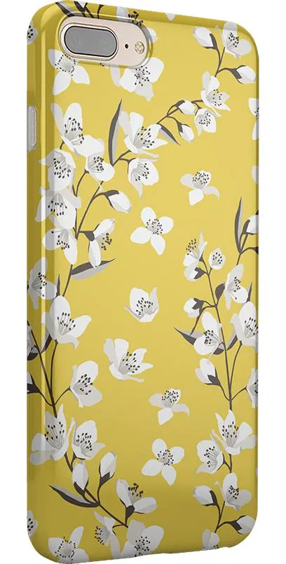 Flash Sale! Floral Forest | Yellow Cherry Blossom Floral Case  Last Few Pieces!