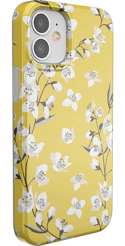 Flash Sale! Floral Forest | Yellow Cherry Blossom Floral Case  Last Few Pieces!