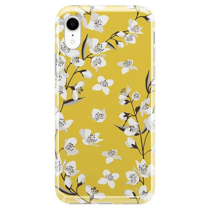Flash Sale! Floral Forest | Yellow Cherry Blossom Floral Case  Last Few Pieces!