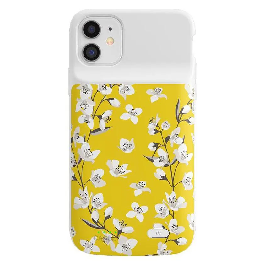 Flash Sale! Floral Forest | Yellow Cherry Blossom Floral Case  Last Few Pieces!