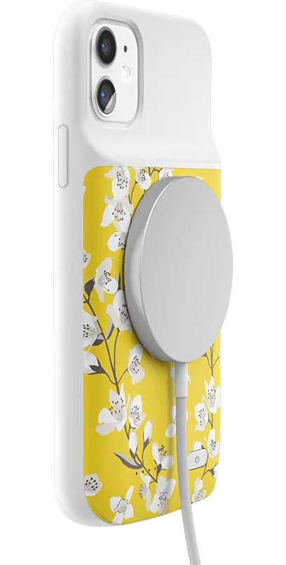 Flash Sale! Floral Forest | Yellow Cherry Blossom Floral Case  Last Few Pieces!