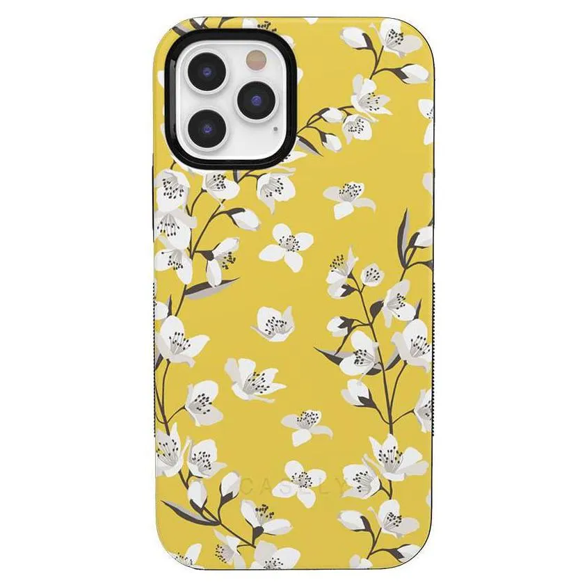 Flash Sale! Floral Forest | Yellow Cherry Blossom Floral Case  Last Few Pieces!