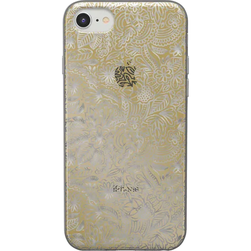 Flash Sale Floral Mandala | Rose Gold Clear Case  Today Only!
