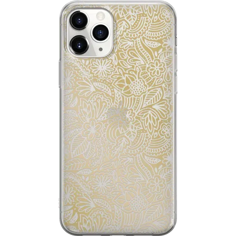 Flash Sale Floral Mandala | Rose Gold Clear Case  Today Only!