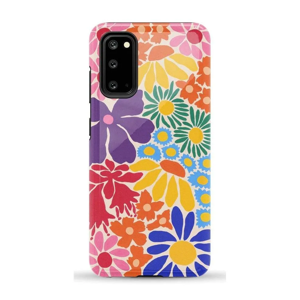 Flash Sale Flower Patch | Multi-Color Floral Samsung Case  Almost Sold Out!