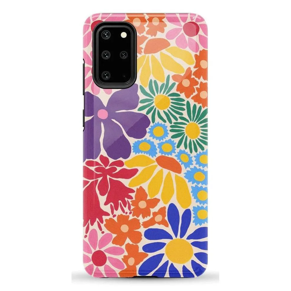 Flash Sale Flower Patch | Multi-Color Floral Samsung Case  Almost Sold Out!