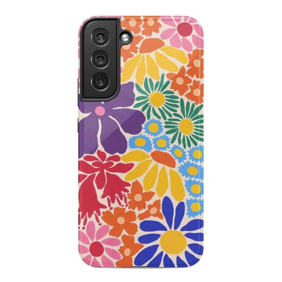 Flash Sale Flower Patch | Multi-Color Floral Samsung Case  Almost Sold Out!