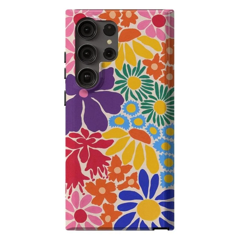 Flash Sale Flower Patch | Multi-Color Floral Samsung Case  Almost Sold Out!