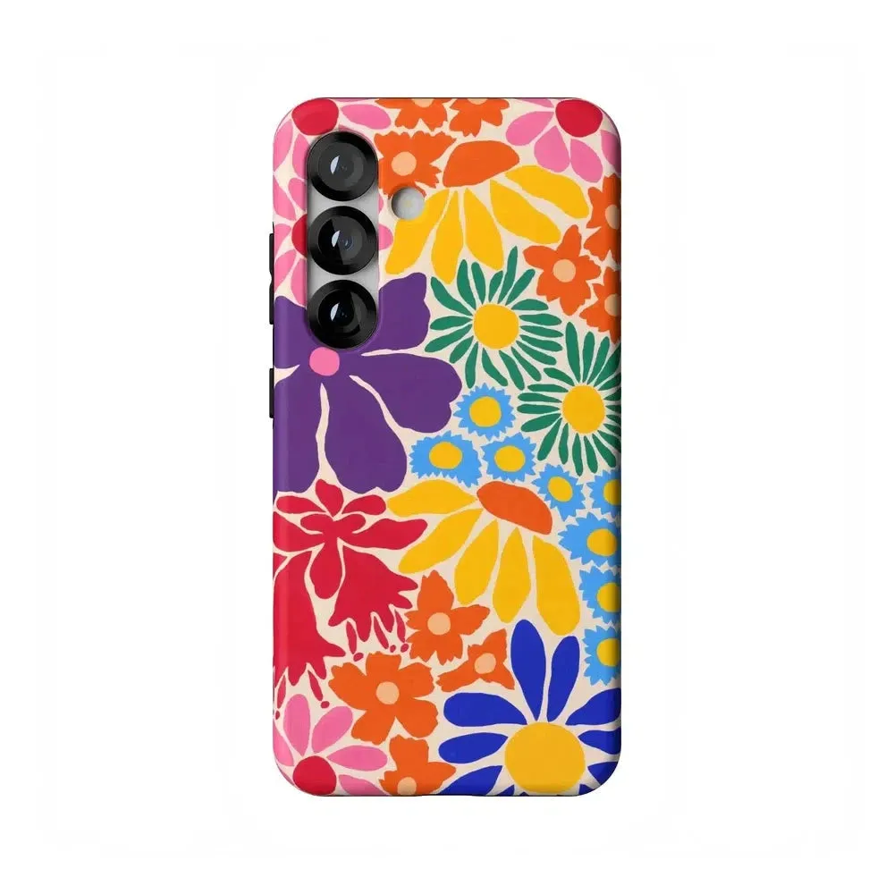 Flash Sale Flower Patch | Multi-Color Floral Samsung Case  Almost Sold Out!