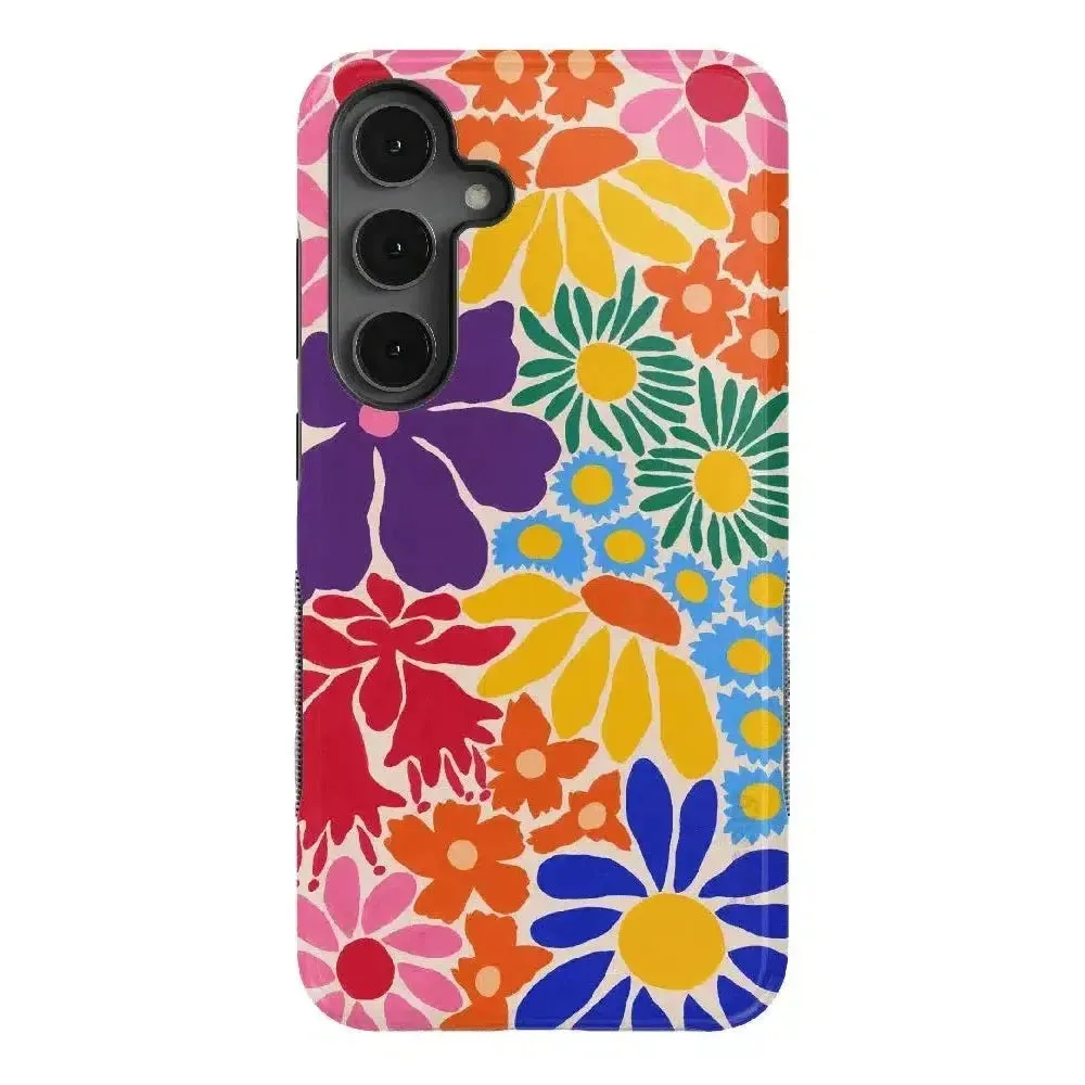 Flash Sale Flower Patch | Multi-Color Floral Samsung Case  Almost Sold Out!