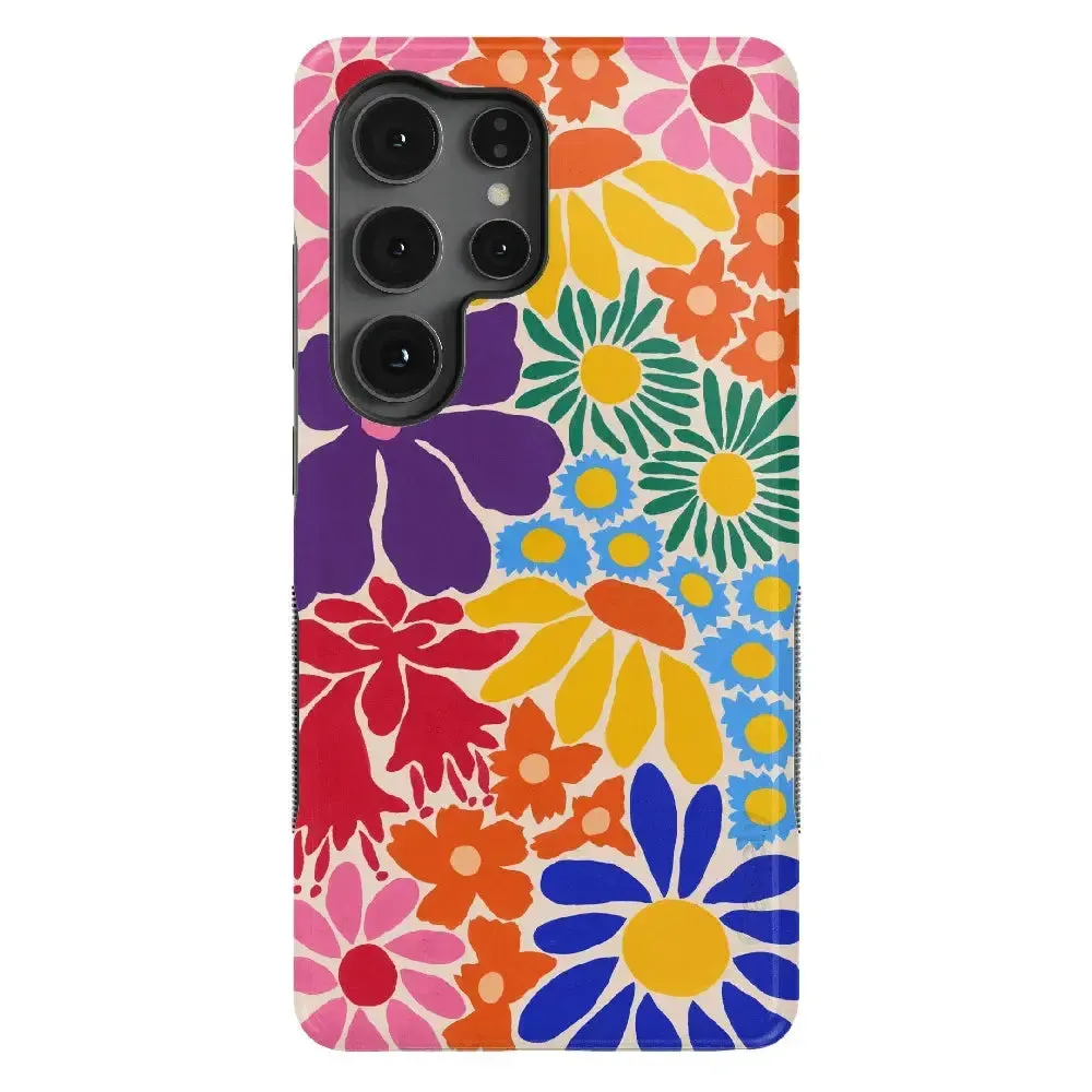 Flash Sale Flower Patch | Multi-Color Floral Samsung Case  Almost Sold Out!