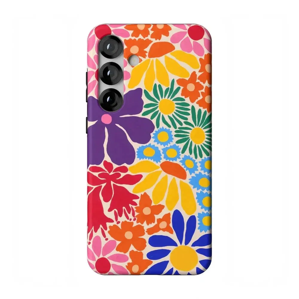 Flash Sale Flower Patch | Multi-Color Floral Samsung Case  Almost Sold Out!