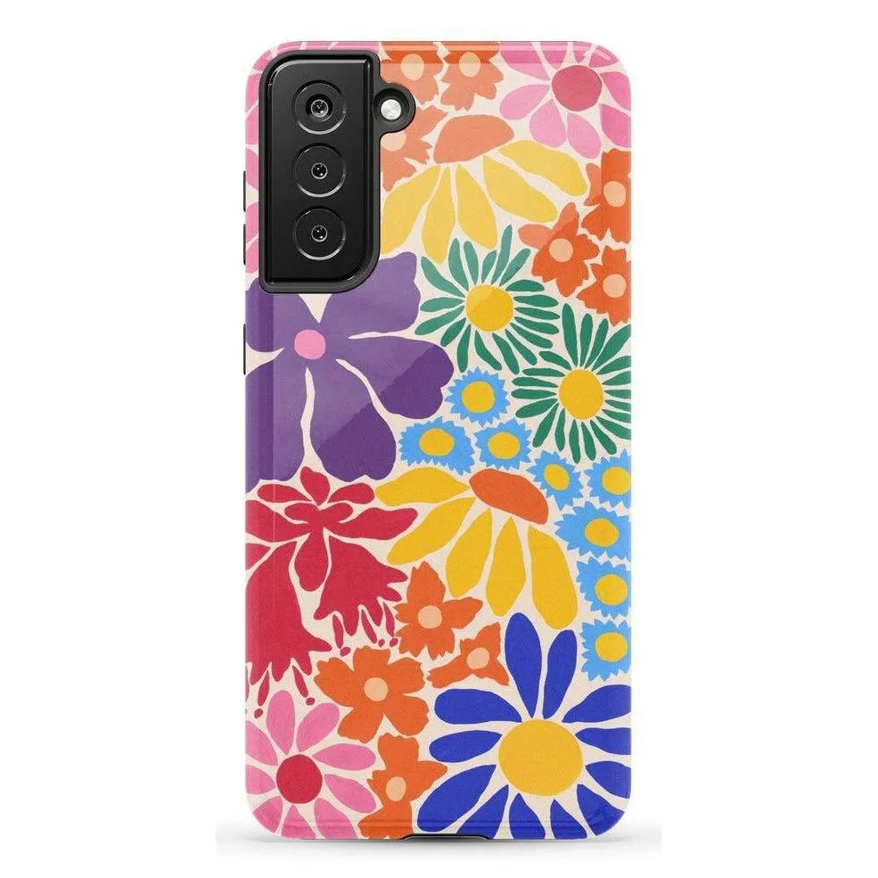 Flash Sale Flower Patch | Multi-Color Floral Samsung Case  Almost Sold Out!