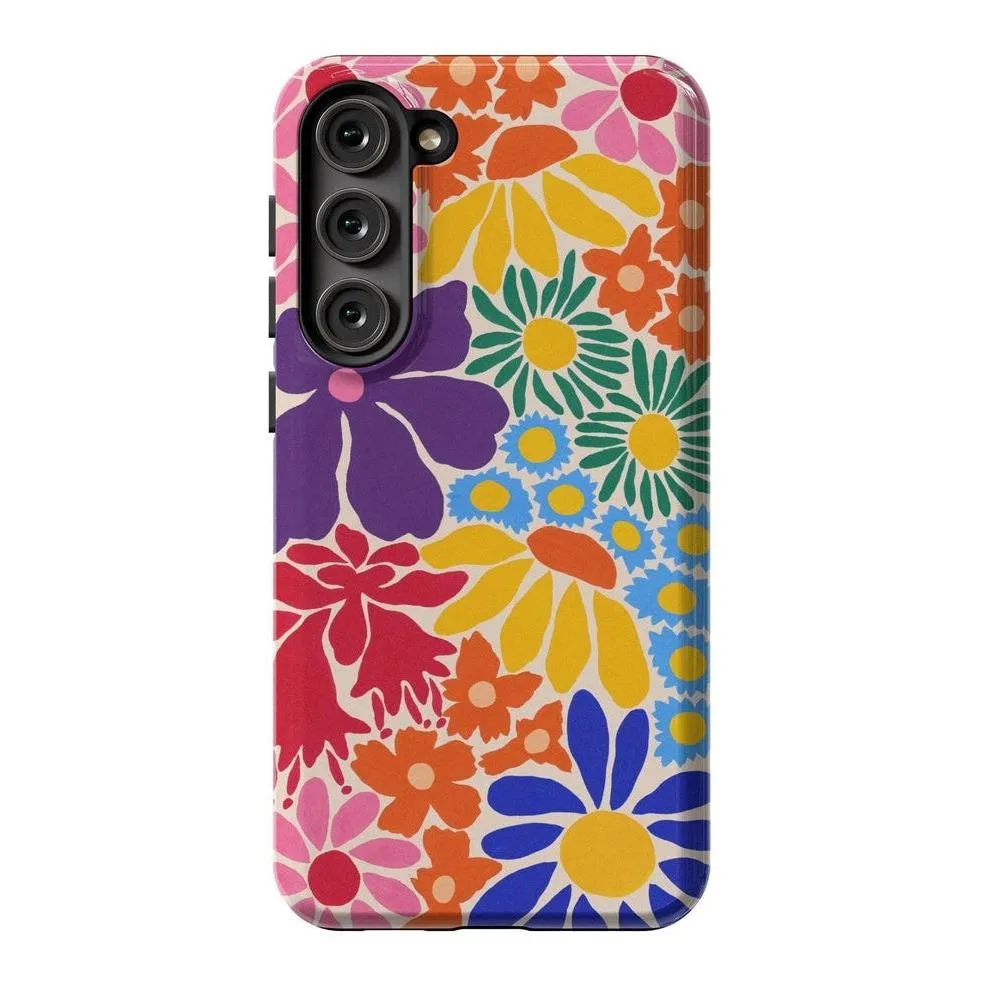 Flash Sale Flower Patch | Multi-Color Floral Samsung Case  Almost Sold Out!