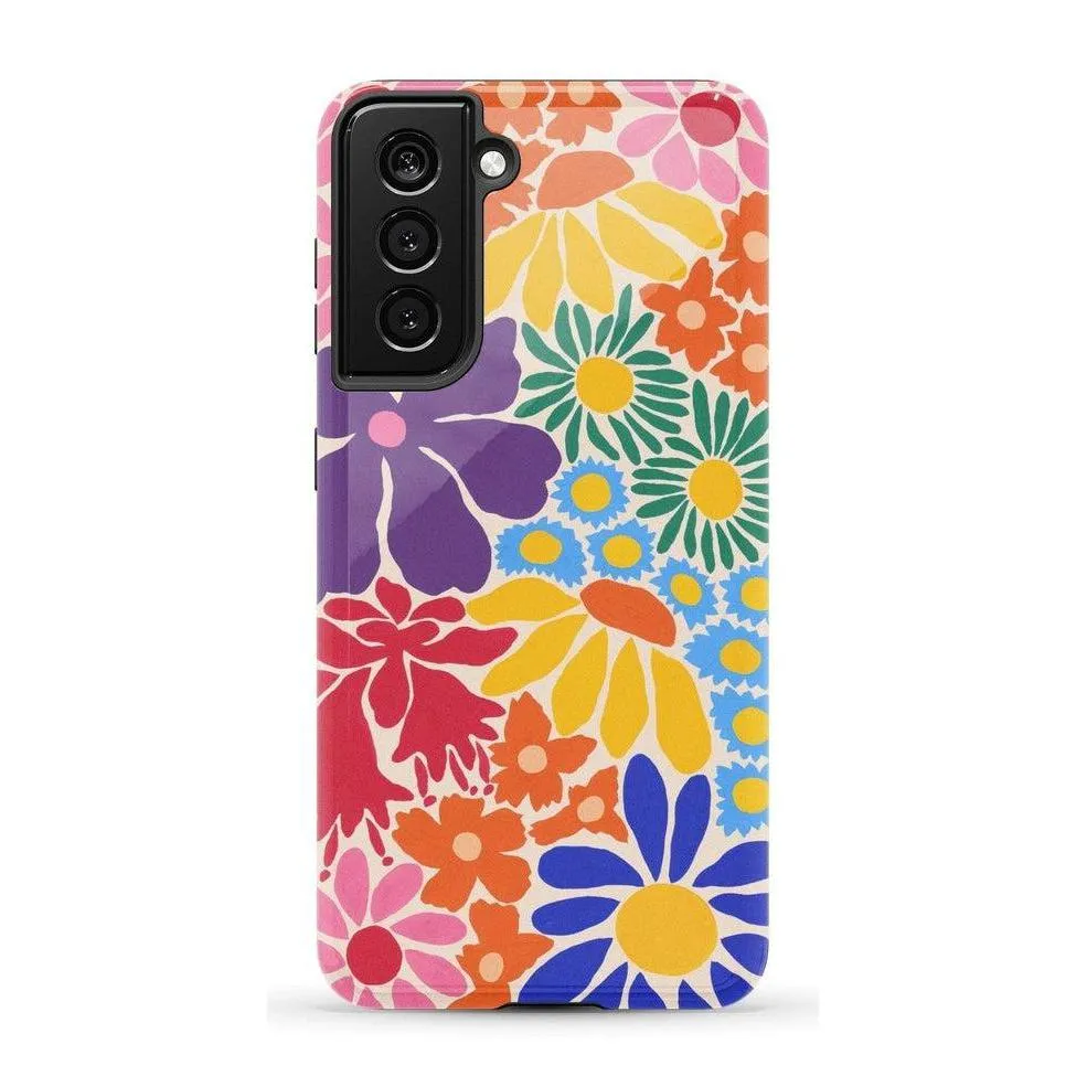 Flash Sale Flower Patch | Multi-Color Floral Samsung Case  Almost Sold Out!