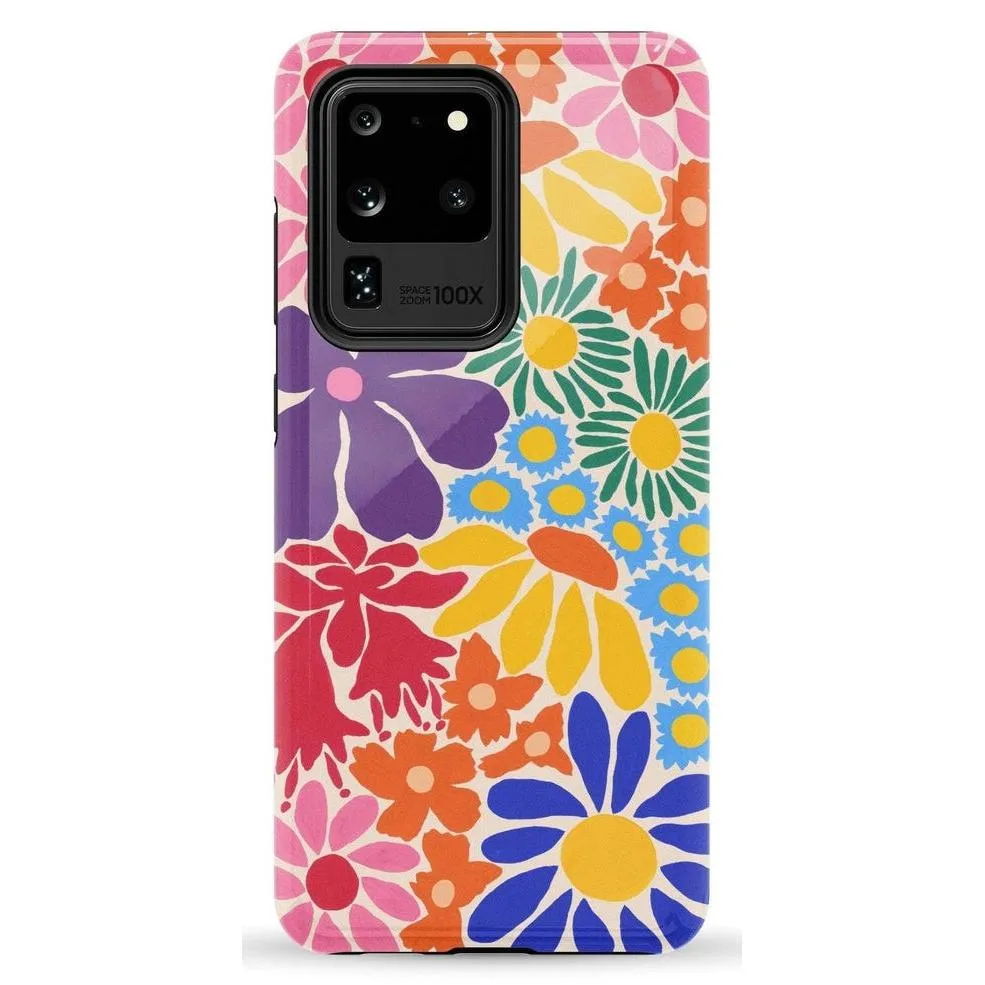 Flash Sale Flower Patch | Multi-Color Floral Samsung Case  Almost Sold Out!