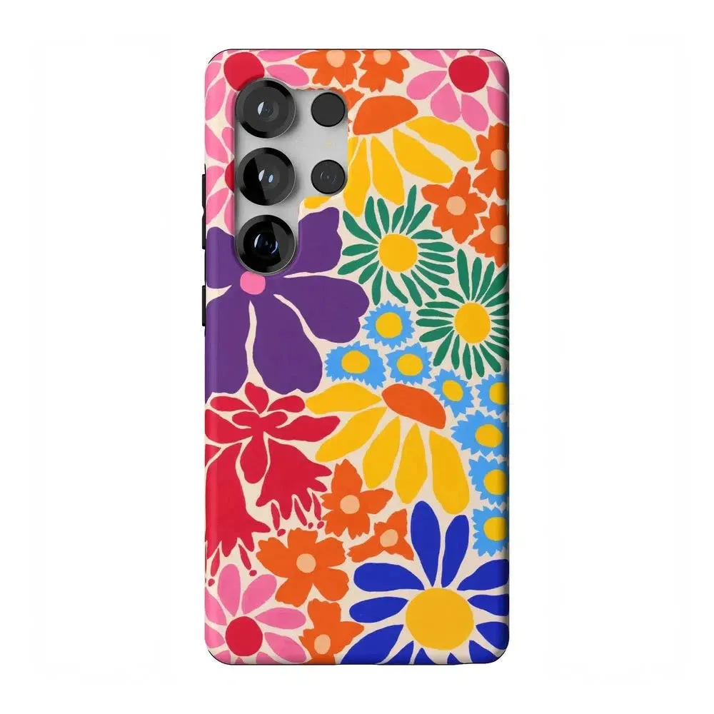 Flash Sale Flower Patch | Multi-Color Floral Samsung Case  Almost Sold Out!
