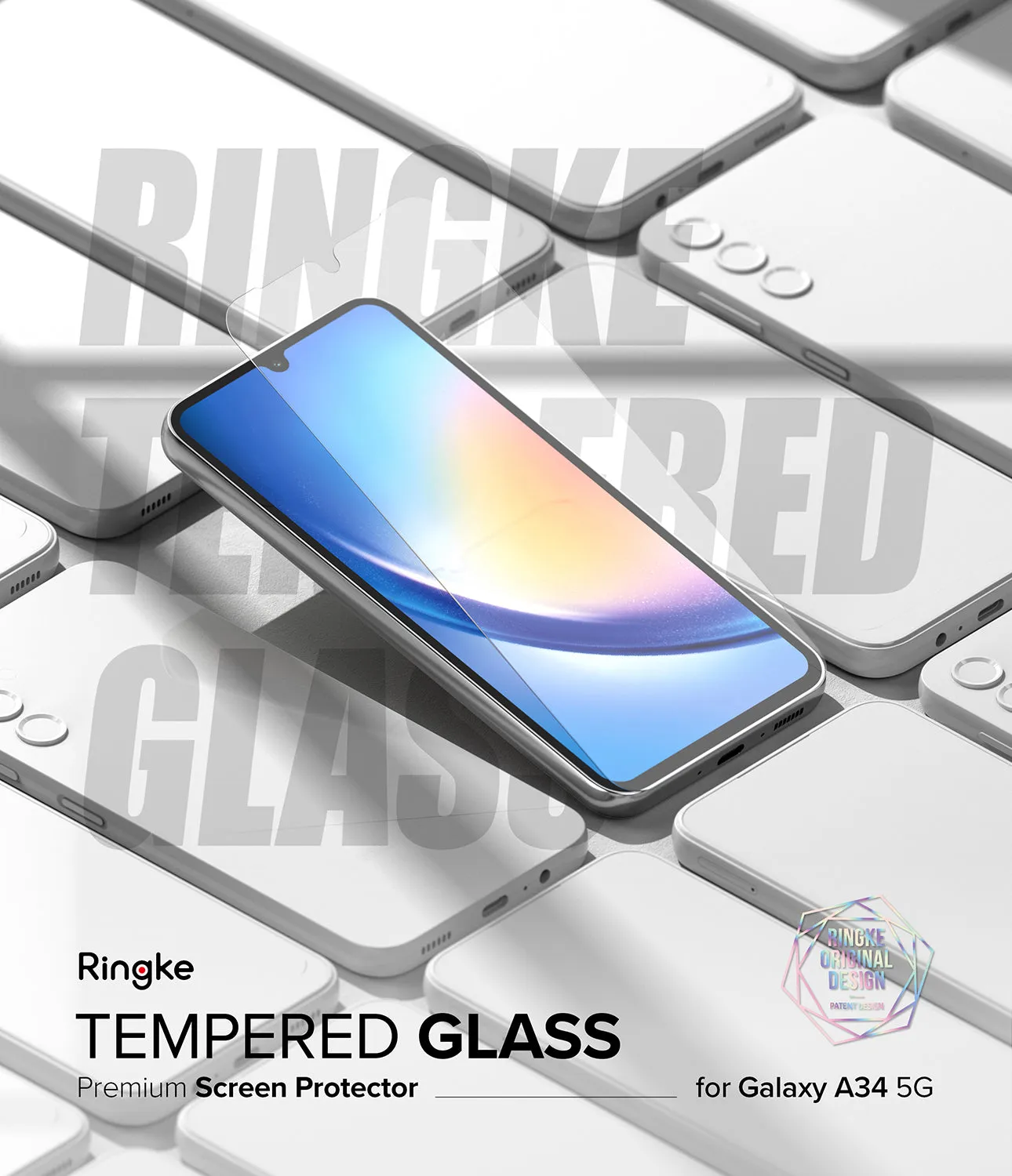 Flash Sale! Galaxy A34 5G Screen Protector | Full Cover Glass  Dont Miss Out!
