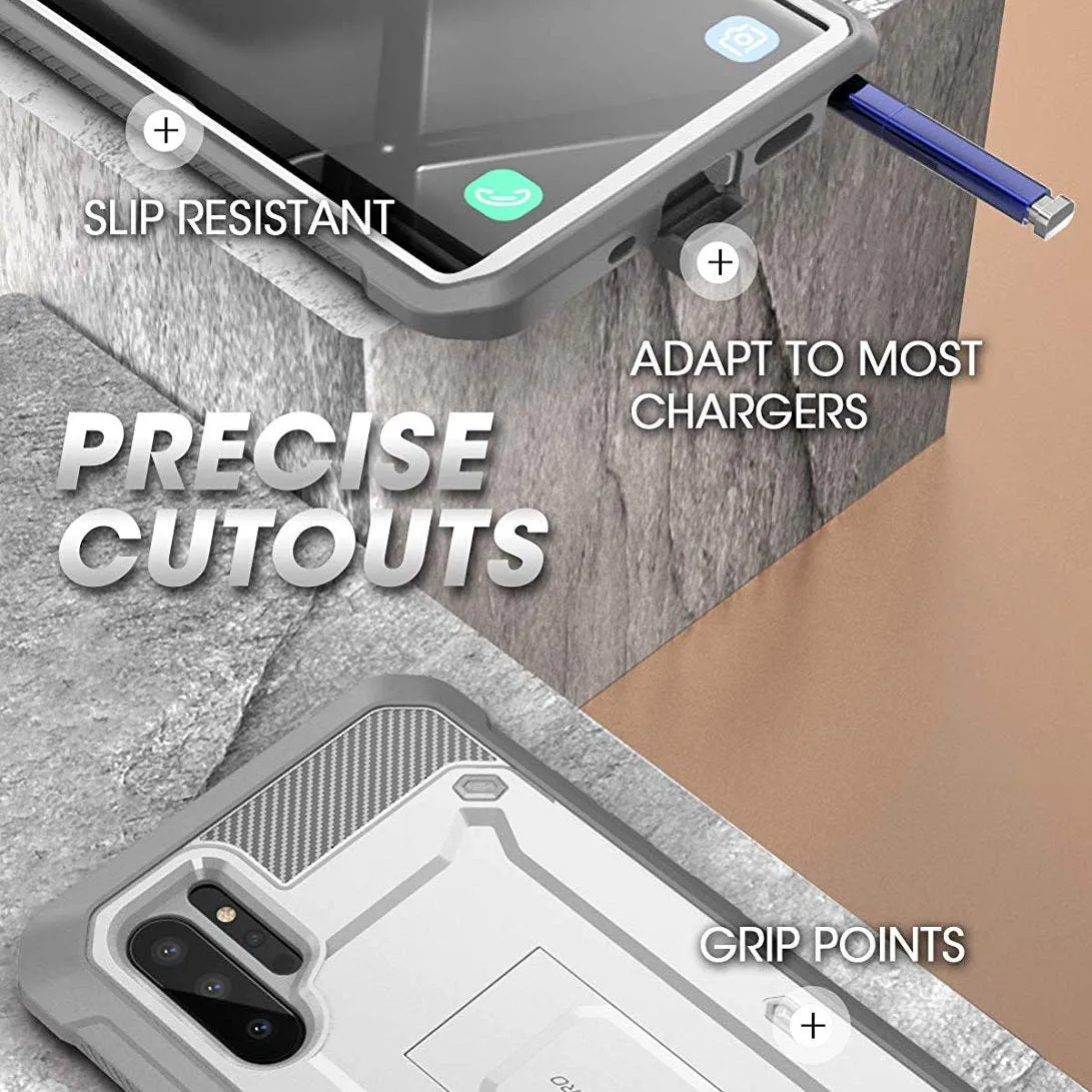 Flash Sale! Galaxy Note10 Plus / Note10 Plus 5G Unicorn Beetle Pro Full-Body Rugged Case-White  Almost Sold Out!