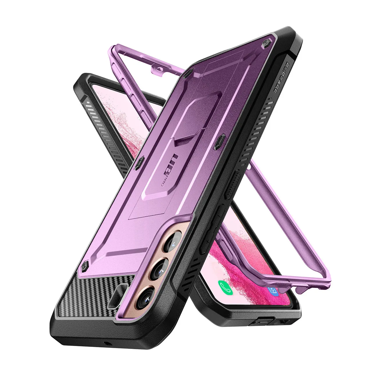 Flash Sale! Galaxy S22 Unicorn Beetle PRO Rugged Case-Metallic Purple  Last Chance!