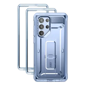 Flash Sale Galaxy S23 Ultra Unicorn Beetle PRO Screen Protector Case-Blue Fog  Today Only!