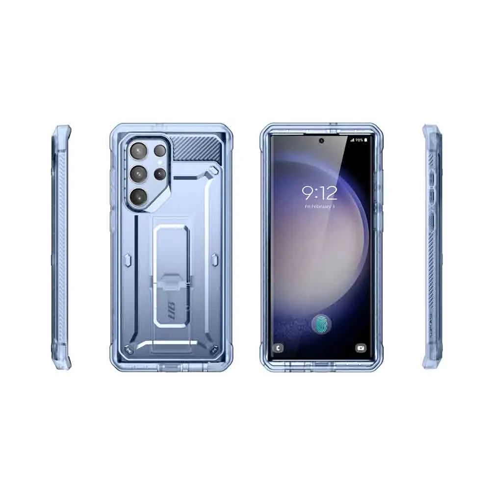 Flash Sale Galaxy S23 Ultra Unicorn Beetle PRO Screen Protector Case-Blue Fog  Today Only!