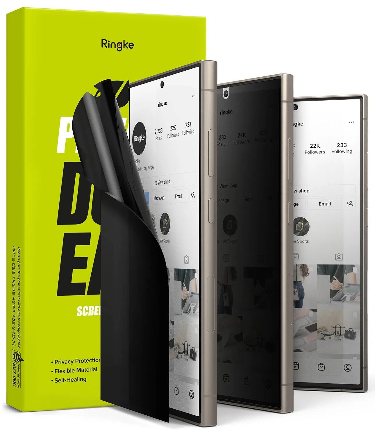 Flash Sale Galaxy S24 Ultra Screen Protector | Privacy Dual Easy Film  Limited Stock!