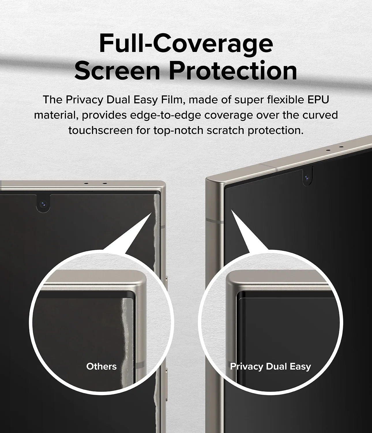 Flash Sale Galaxy S24 Ultra Screen Protector | Privacy Dual Easy Film  Limited Stock!