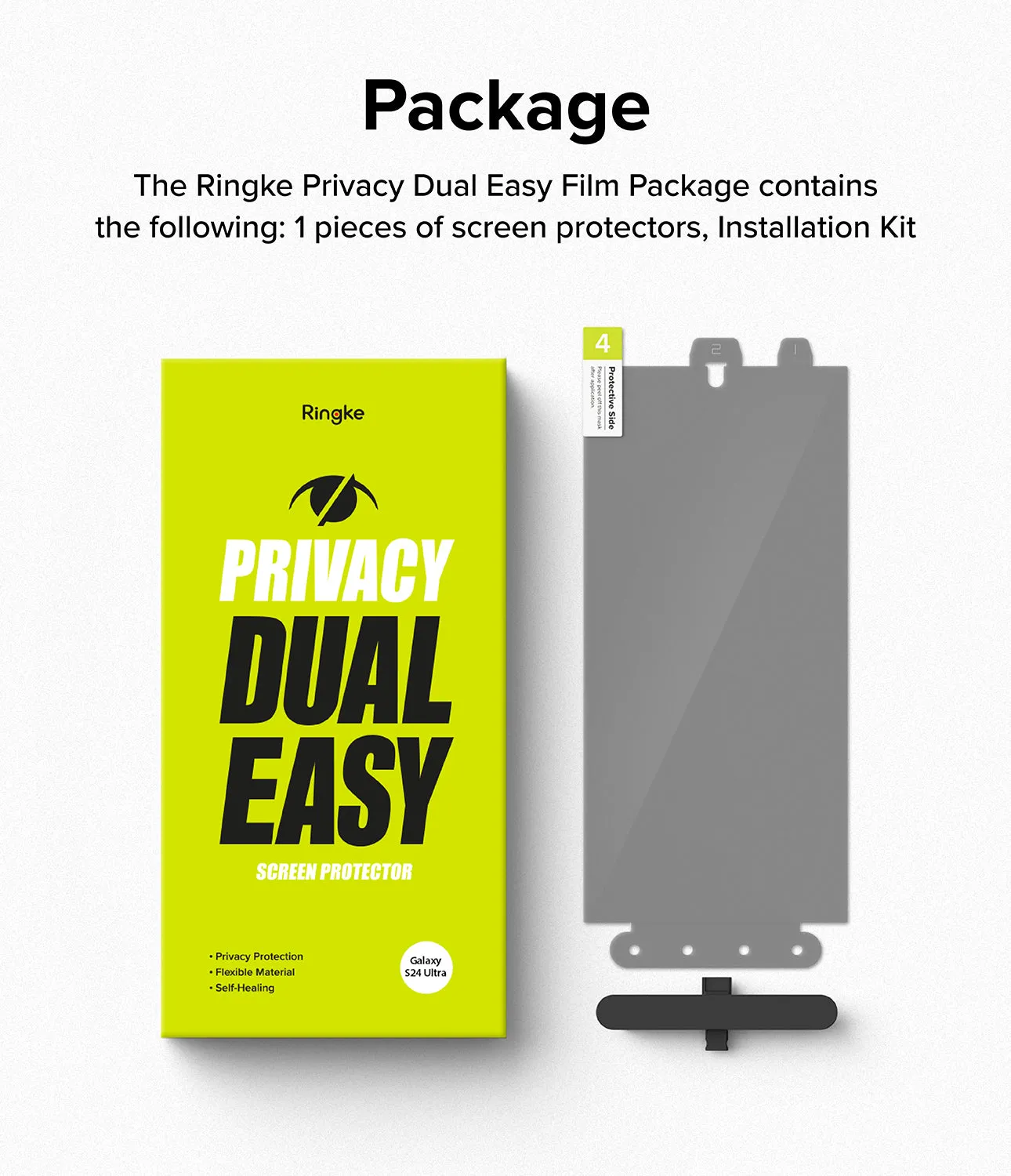 Flash Sale Galaxy S24 Ultra Screen Protector | Privacy Dual Easy Film  Limited Stock!