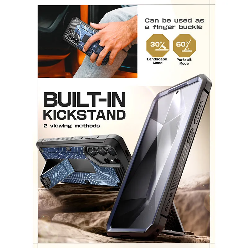 Flash Sale! Galaxy S24 Ultra Unicorn Beetle PRO Rugged Case-Blue Ripple  Going Fast!